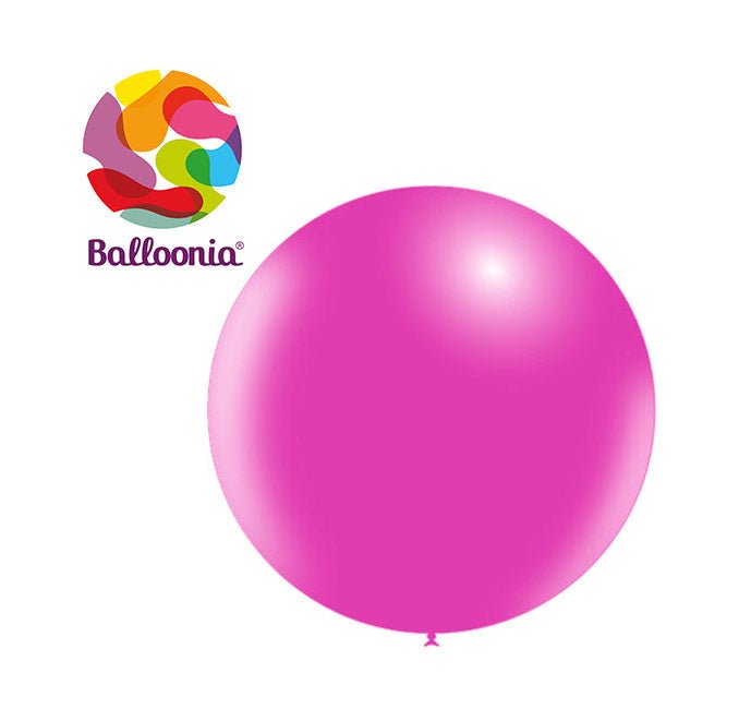 Balloonia 18" Latex Fuchsia 25ct - BAM Party Global