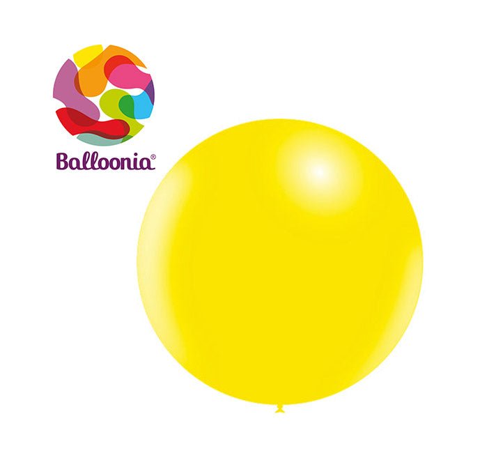 Balloonia 18" Latex Lemon 25ct - BAM Party Global