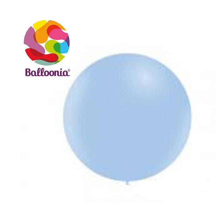 Balloonia 18" Latex Matte Blue 25ct - BAM Party Global