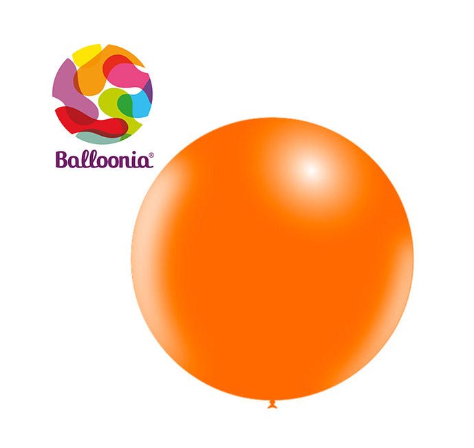 Balloonia 18" Latex Orange 25ct - BAM Party Global