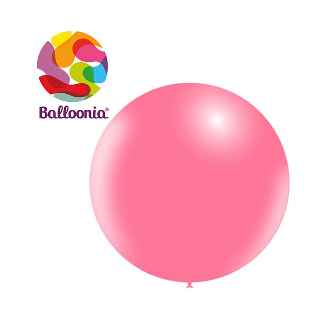 Balloonia 18" Latex Pink 25ct - BAM Party Global