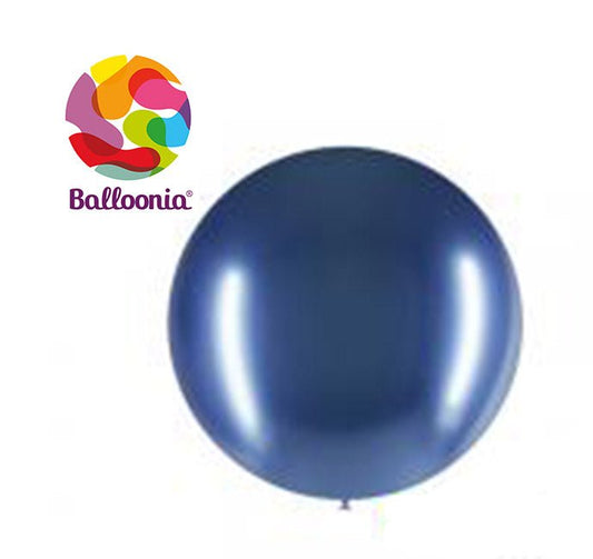 Balloonia 2ft Brilliant Latex Blue 5ct - BAM Party Global