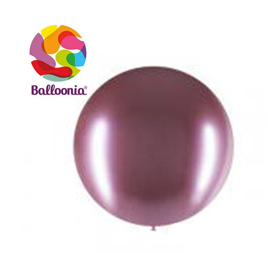 Balloonia 2ft Brilliant Latex Mauve 5ct - BAM Party Global