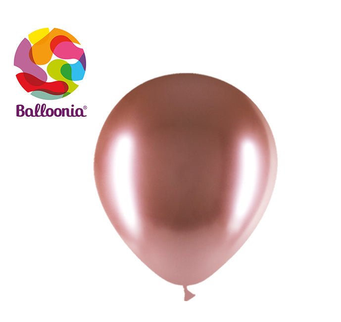 Balloonia 2ft Brilliant Latex Rose Gold 5ct - BAM Party Global