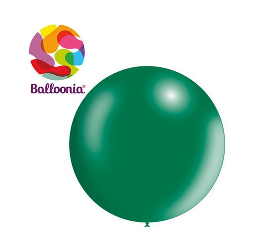 Balloonia 2ft Metallic Forest Green 5ct - BAM Party Global