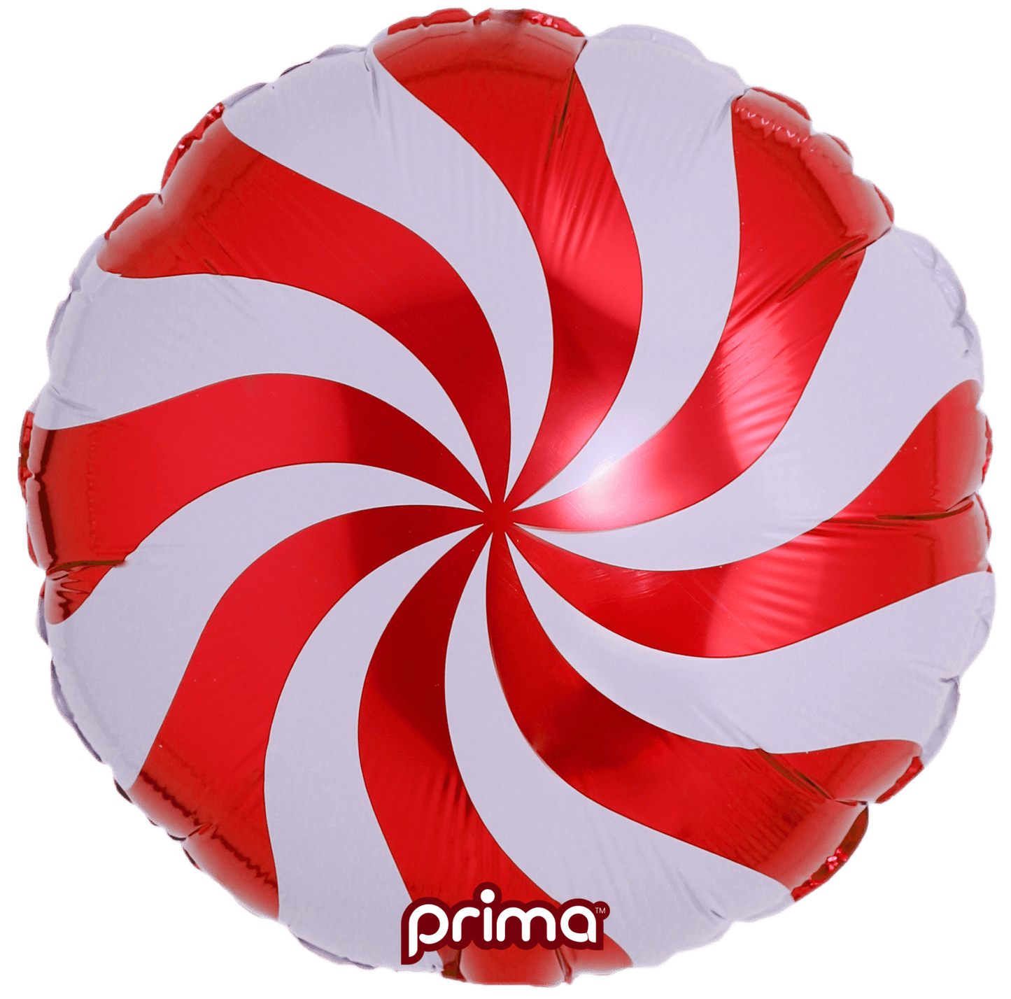 18” Red Candy Swirl - BAM Party Global