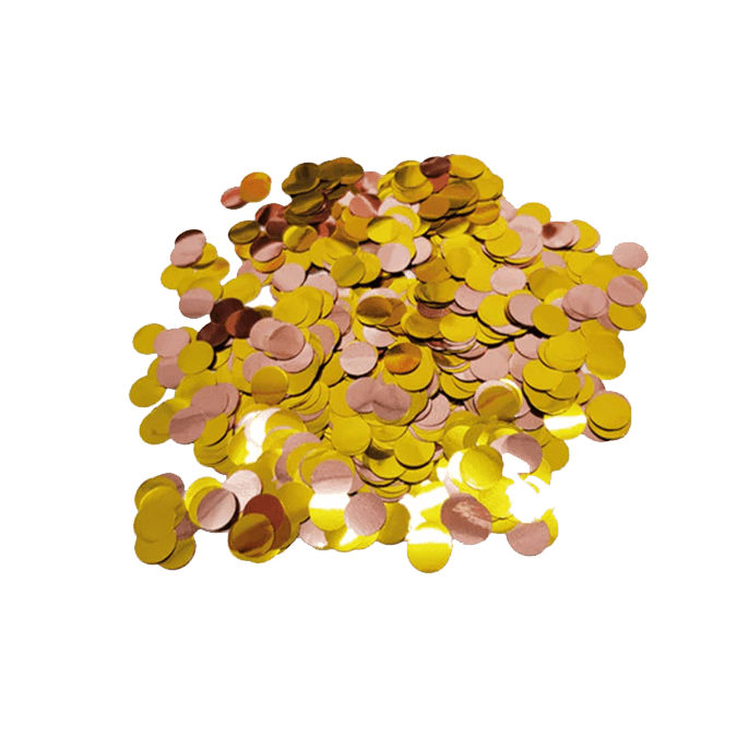 1cm Metallic Confetti (15g/500) - BAM Party Global