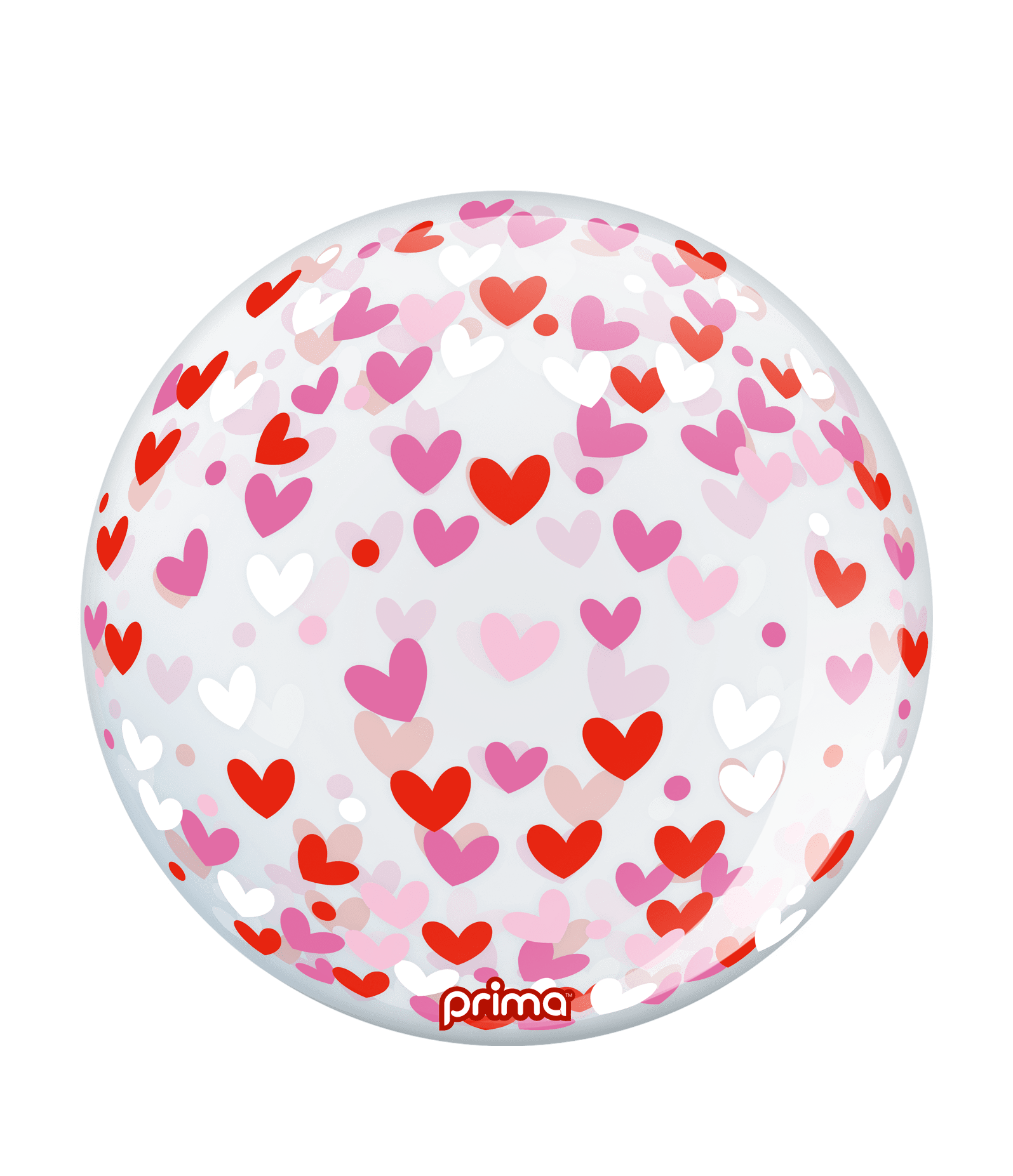 20” Confetti Hearts Sphere - BAM Party Global