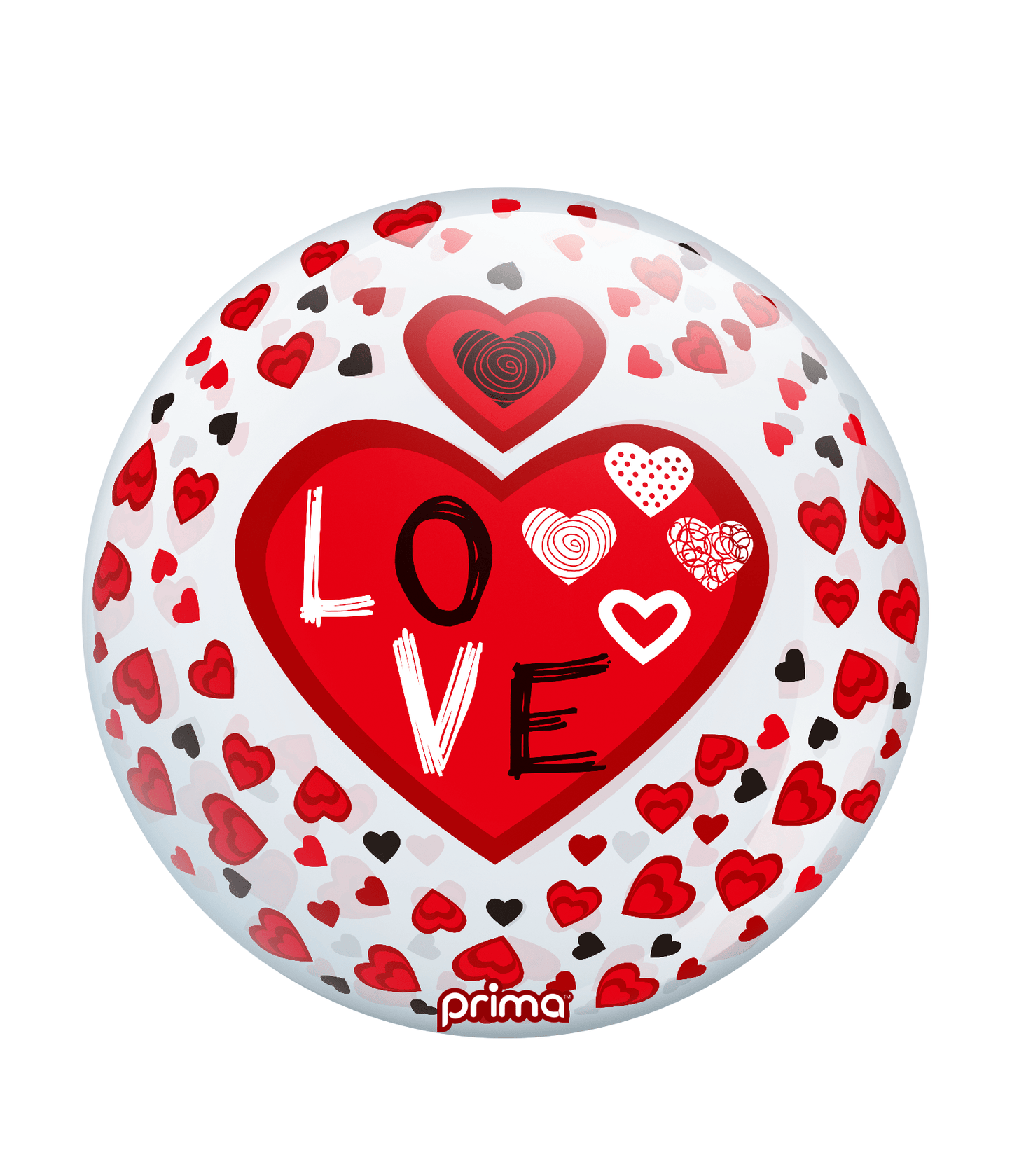 20” Love Hearts Sphere - BAM Party Global