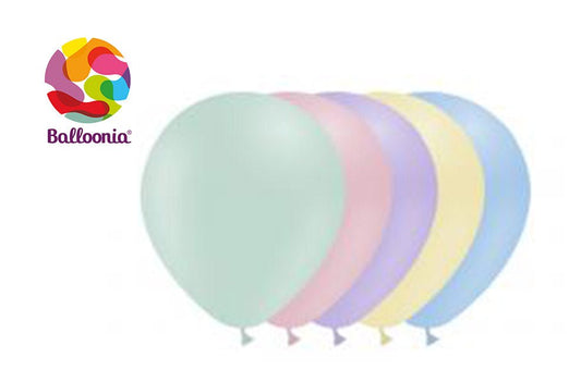 Balloonia 10" Matte Assorted 100ct - BAM Party Global