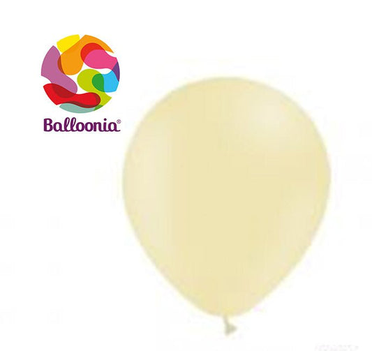 Balloonia 10" Matte Yellow Latex Balloons - 100ct - BAM Party Global