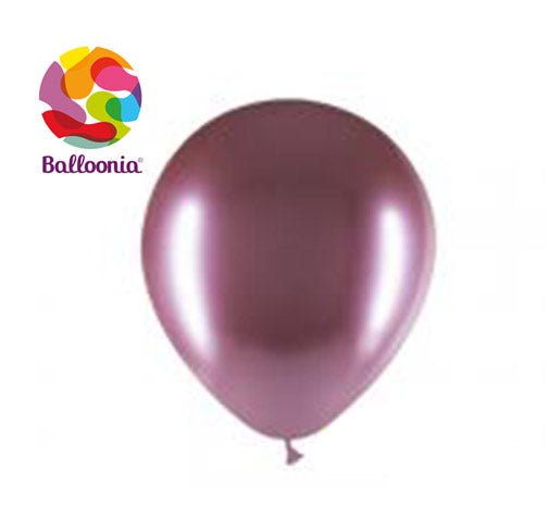 Balloonia 12" Brilliant Mauve Latex Balloons - 50ct - BAM Party Global