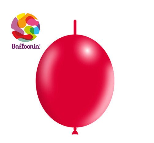 Balloonia 12" Decolink Latex Red 100ct - BAM Party Global