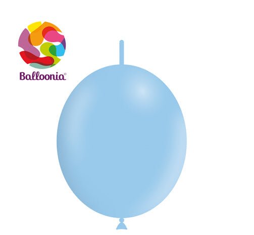 Balloonia 12" Decolink Matte Latex Blue 50ct - BAM Party Global