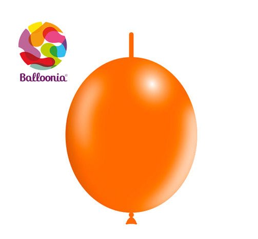 Balloonia 12" Decolink Orange 50ct - BAM Party Global