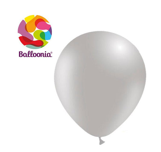 Balloonia 12" Grey 100ct - BAM Party Global