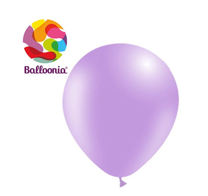 Balloonia 12" Latex Lavender 100ct - BAM Party Global