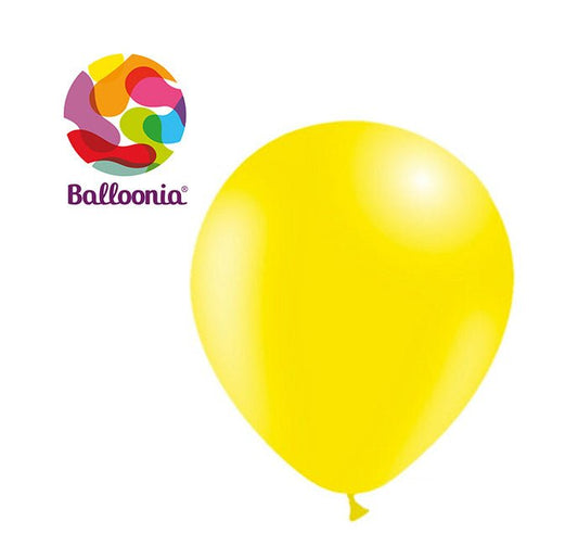 Balloonia 12" Latex Lemon 50ct - BAM Party Global