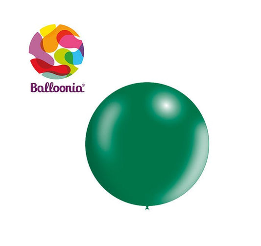 Balloonia 2ft. Latex Forest Green 5ct - BAM Party Global