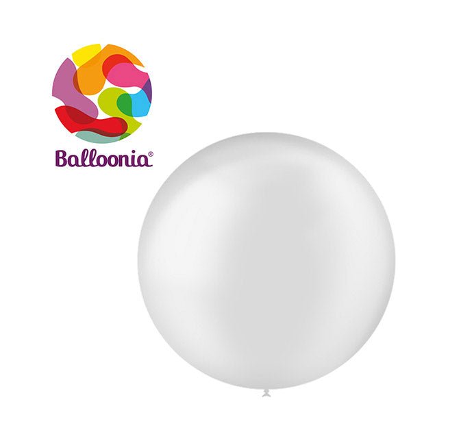 Balloonia 2ft. Latex Transparent 5ct - BAM Party Global