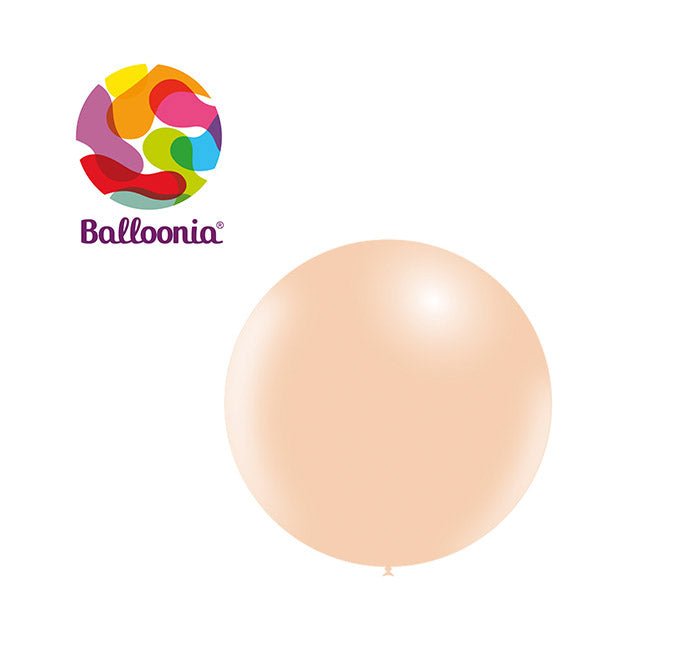 Balloonia 2ft. Nude Latex Balloon - BAM Party Global