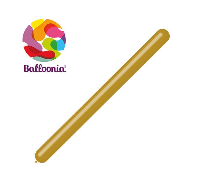 Balloonia 360 Latex Gold 100ct - BAM Party Global