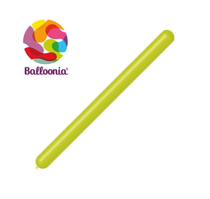 Balloonia 360 Latex Lime Green 100ct - BAM Party Global