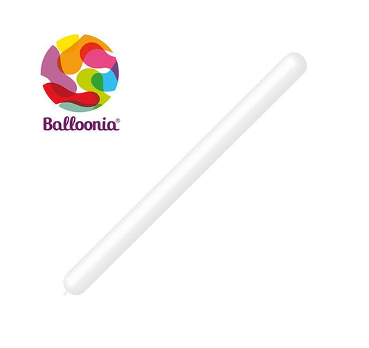 Balloonia 360 Latex White 100ct - BAM Party Global