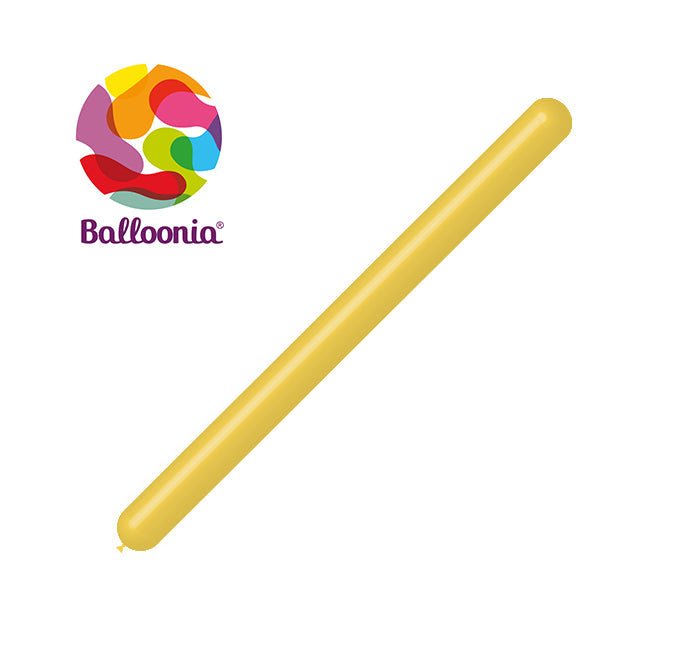 Balloonia 360 Latex Yellow 100ct - BAM Party Global