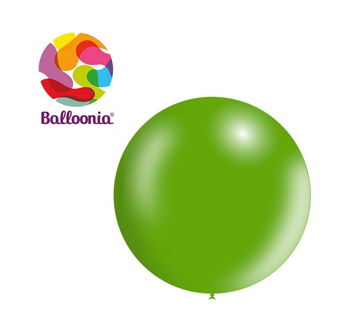 Balloonia 3FT Metallic Green 5ct - BAM Party Global