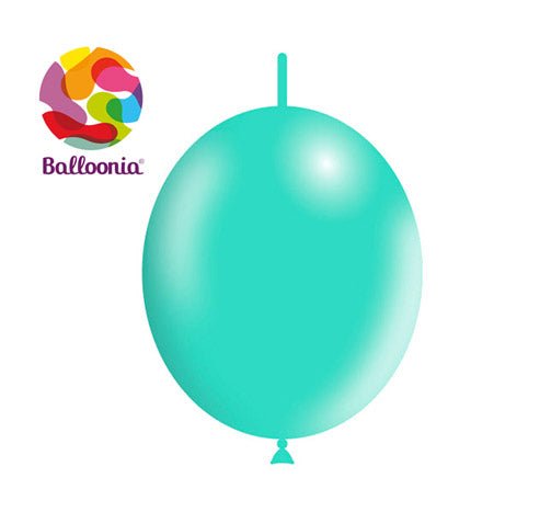 Balloonia Decolink 12" Mint Green Latex Balloons - 100ct - BAM Party Global