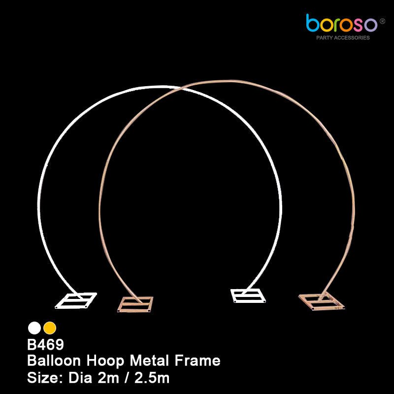 Half Circle Metal Frame - BAM Party Global