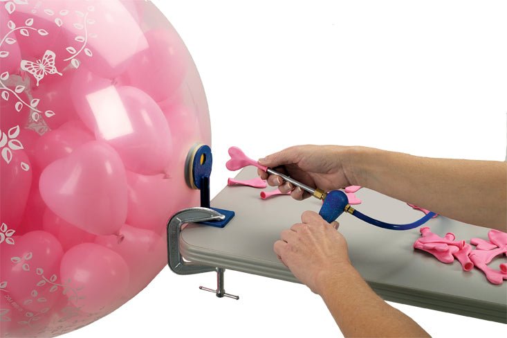 Insider Balloon Stuffing Tool™ With 10ft. Extension Hose Inflator - BAM Party Global