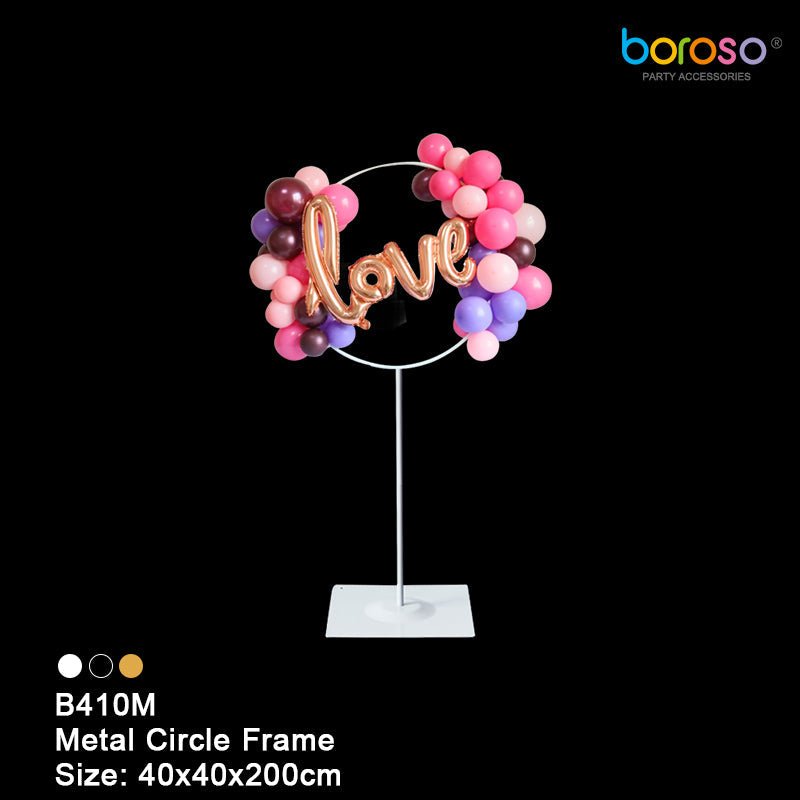 Metal Balloon Circle Stand - BAM Party Global